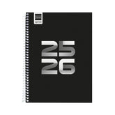 AGENDA ESCOLAR COOL CUARTO SVH 25-26 NEGRO | FINOCAM